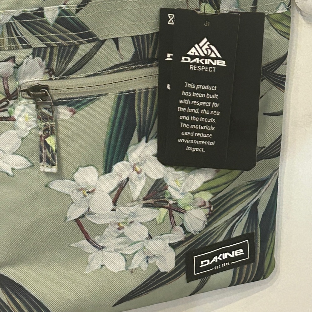 Dakine Women's Backpack - Green Floral Design